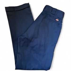 Dickies 874 Straight Fit Navy Trouser Pants - 34x33
